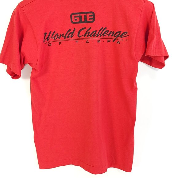 Vintage Snap On Graphic T-Shirt Men's Med Screen Stars Best Red Distressed USA - Picture 8 of 12